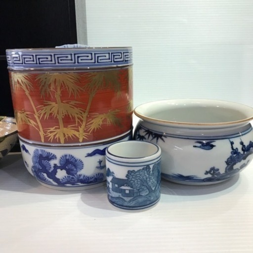 #7460 茶道具箱セット　短冊なし　美品わを 7460 茶道具箱セット 短冊なし 美品わを