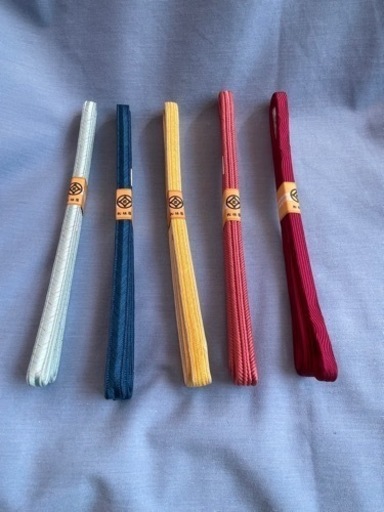 帯締め新品5本