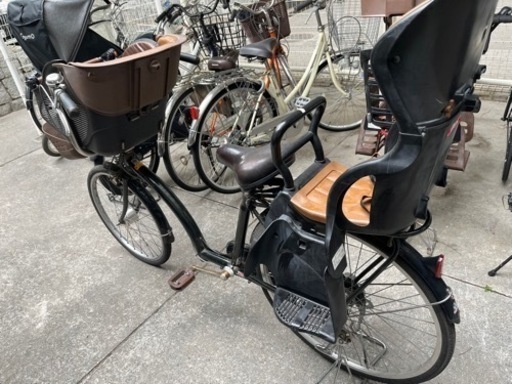 自転車＊フロント用防風レインシールド付き(画像のように)