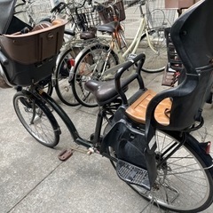 自転車＊フロント用防風レインシールド付き(画像のように)の画像