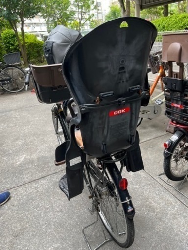 自転車＊フロント用防風レインシールド付き(画像のように)