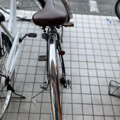 💚27インチ自転車 ママチャリ ✨カラーブラック✨ 鍵付き ギア付き💚 294の画像