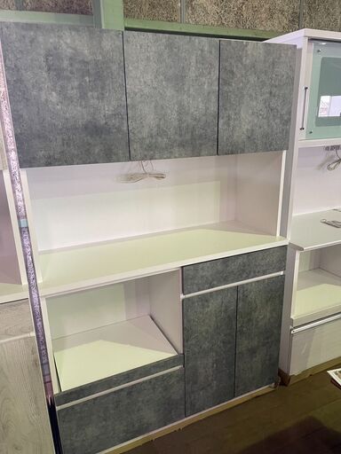 120オープン食器棚、国産品モイス付き　88,770円ヲ38,800円！