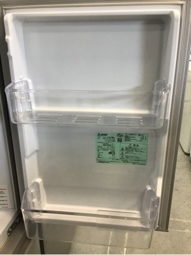 ●販売終了●２ドア冷蔵庫　MITSUBISHI    2017年製　146L    中古品