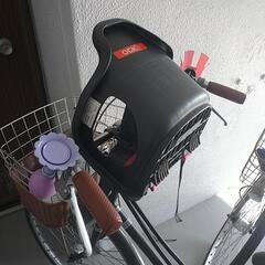 自転車 前乗せ チャイルドシートの画像