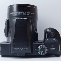 Nikon COOLPIX B600★Wi-Fi内蔵★近距離から超望遠★  1ヶ月動作補償あり！ 安心のゆうパック代引き発送！ 送料、代引き手数料無料！の画像