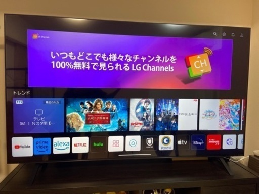 LG 65型 4Kチューナー内蔵 液晶 テレビ 65NANO75JPA IPSパネル Alexa 搭載 2021 年モデル