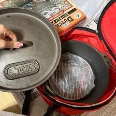 ダッチオーブン　スタンドセットの画像