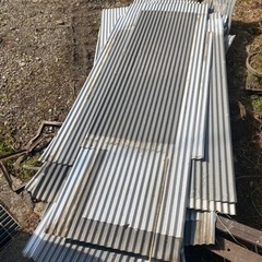 ブリキトタン波板　シルバー　大量　まとめ