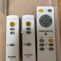 【お取引者様決定】超美品　LED シーリングライト　アイリスオーヤマ　3個セットの画像