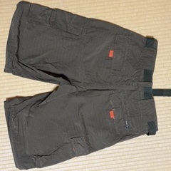 oshkosh 濃い茶色ハーパン　メンズMサイズ　の画像