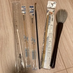 筆　文明堂毛筆　絵筆の画像