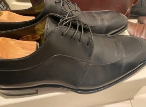 サントーニ santoni ビジネスシューズ 革靴27.5cm