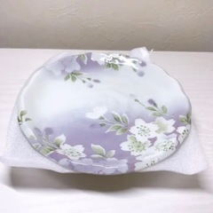 【新品】お皿 花柄 宇野千代 花おとめ 五寸取皿二客 渋谷or三軒茶屋