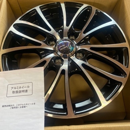 新品未使用　AVANTI アルミホイール　4本セット　15インチ　4.5J