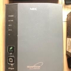 WiFi 無線LAN インターネット NEC ATERM 親機子機セットの画像