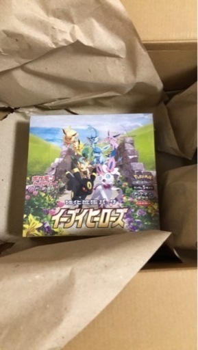 ポケモンカードゲーム　イーブイヒーローズ　1BOX　シュリンク付　未開封