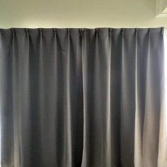 無印良品MUJI カーテン幅１００×丈２００ｃｍ用（防炎・遮光性...