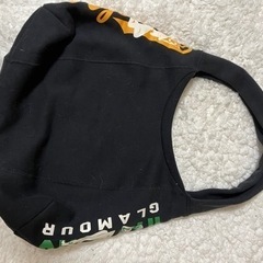 hysteric glamorトレーナー型トートバッグ　ブラックの画像