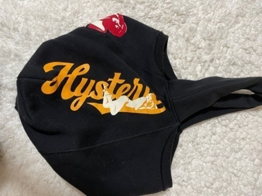 hysteric glamorトレーナー型トートバッグ　ブラック