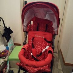 キンダーワゴン二人乗りベビーカー
