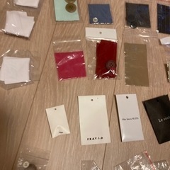 洋服　ボタン　はぎれの画像