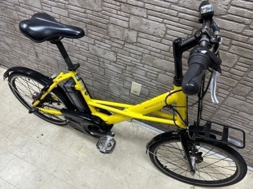 東京23区配達無料　新基準 ヤマハ　パスシティX 6.6Ah リチウム 電動自転車 中古　BS 252