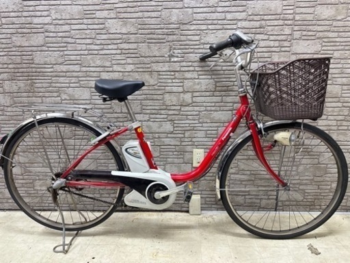 東京23区配達無料　新基準 Panasonic パナソニック　ビビSS 3.1Ah 電動自転車☆中古☆パナ 255