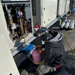 空調設備・冷媒配管工事の画像