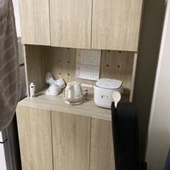 【交渉中】LOWYA キッチン収納　食器棚