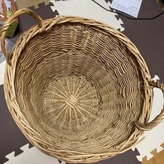 籐のカゴ🧺の画像