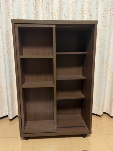 【受取者決まりました⠀】本棚 キャスター付き 6/20まで