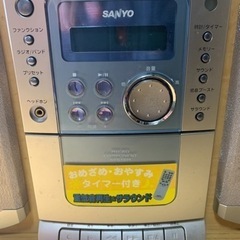 SANYO製CD,カセットプレーヤーの画像