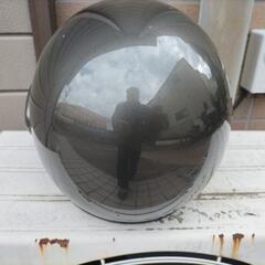 ジェットヘルメットバイザー割れありの画像