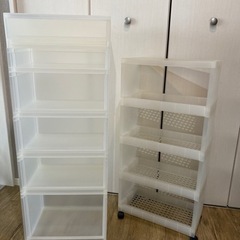 早く取りに来られる方優先！無印良品引き出し&ラックセットで