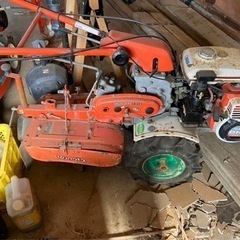 小型耕運機　クボタ 