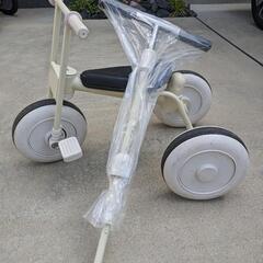 無印良品　三輪車　さんりんしゃ　補助ハンドル