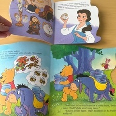 ディズニー英語の絵本の画像