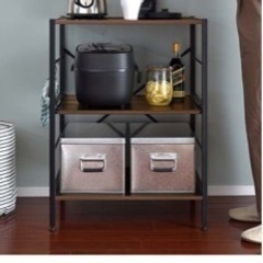 今月いっぱいまで！①  キッチンラック　レンジボード