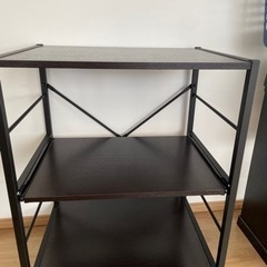 今月いっぱいまで！①  キッチンラック　レンジボードの画像