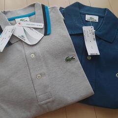 【新品】ラコステLACOSTE半袖ポロシャツ2枚