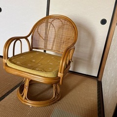 籐の椅子