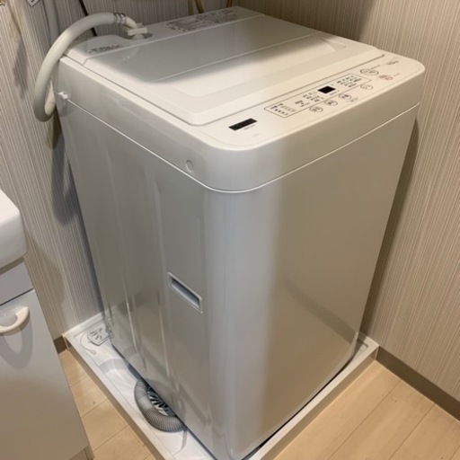 洗濯機　ホワイト　4.5キロ