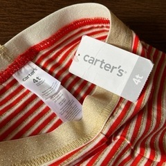 【未使用タグ付】カーターズCarter's   女の子レギンス　４tの画像