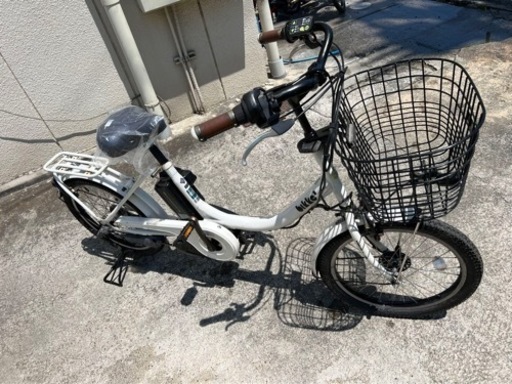 ブリヂストン電動アシスト自転車20インチ子乗せタイプ