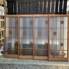 床の間　欄間