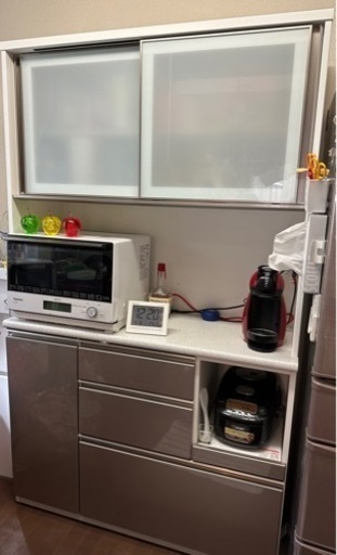 ニトリ　食器棚・キッチンボード（2年使用）