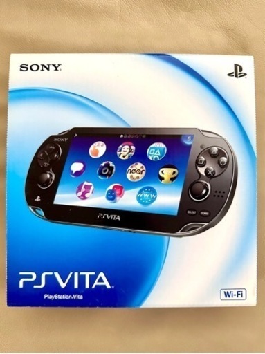 PS VITA Wi-Fiモデル Crystal Black PCH-1000 ZA01 備品あり箱あり美品