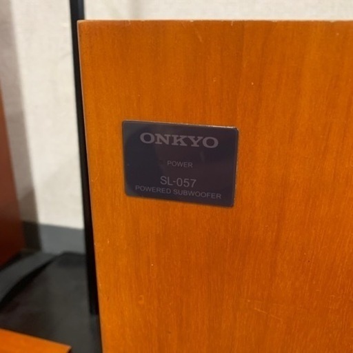 終 ONKYO オンキョー ウーファーとスピーカーのセット 音出し確認済み 菊RH