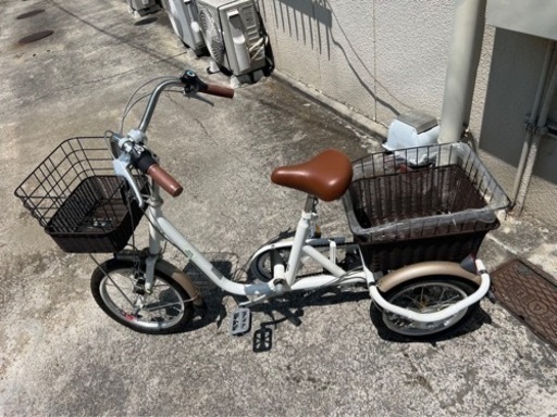 【美品】三輪自転車 SWING CHARLIE 16インチ スイング固定切り替え